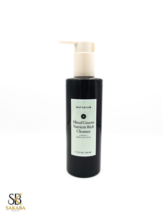 NATURIUM MIXED GREENS NUTRIENT RICH CLEANSER SAKABA BEAUTY