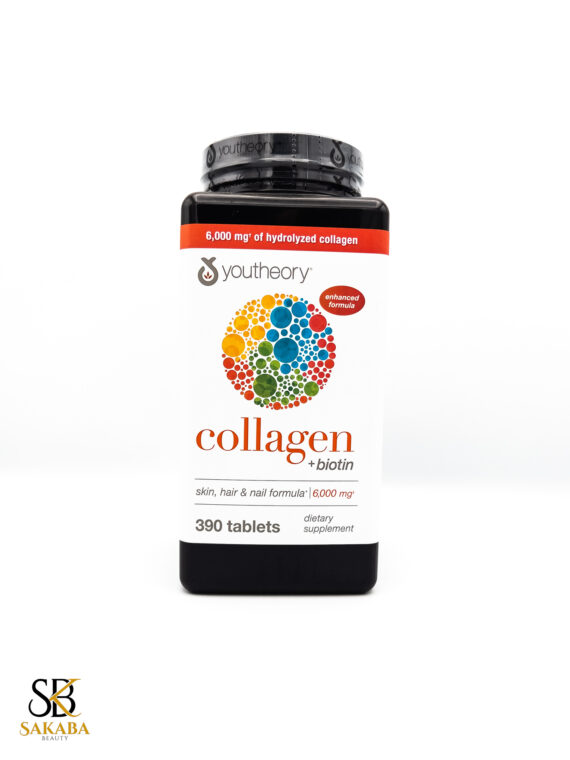 YOUTHEORY COLLAGEN+biotin 390TABLETS SAKABA BEAUTY
