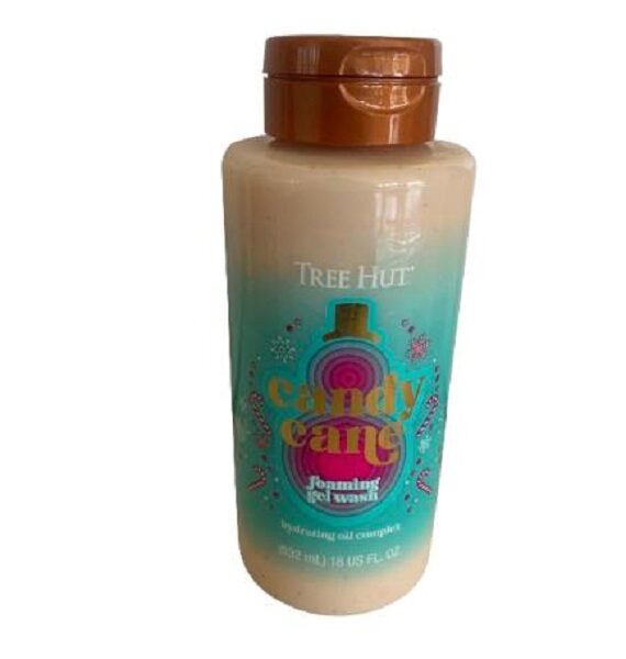 Tree Hut Candy Cane Foaming Gel Wash